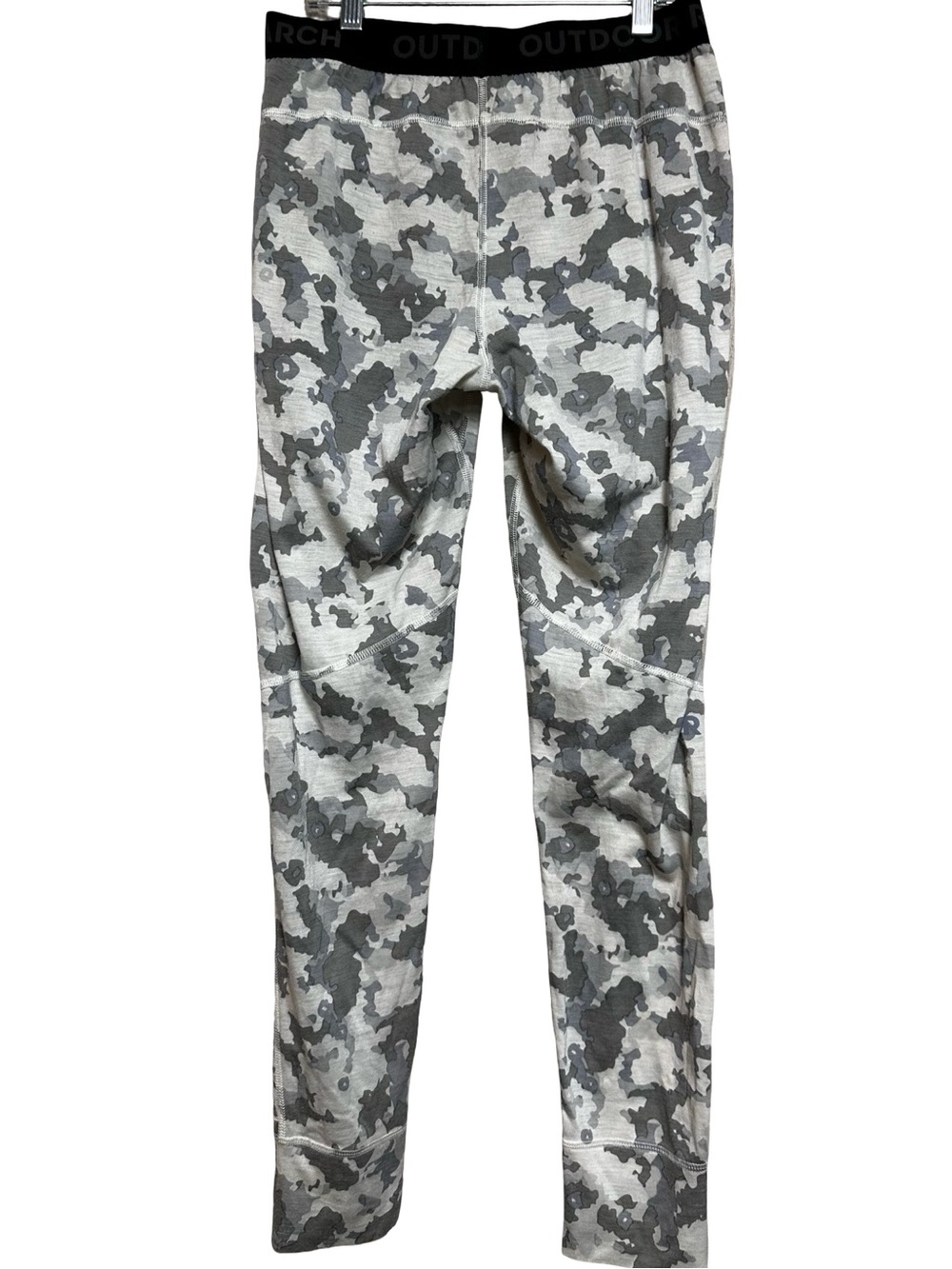 Outdoor Research Alpine Onset Merino 150 Baselayer Bottom Leggings in Grey Camo - Picture 3 of 10